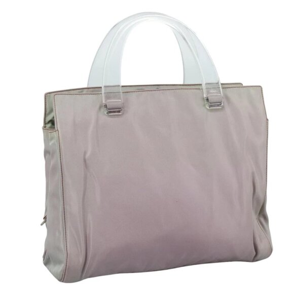 PRADA Hand Bag Nylon Purple Auth 109638 - Picture 1 of 15